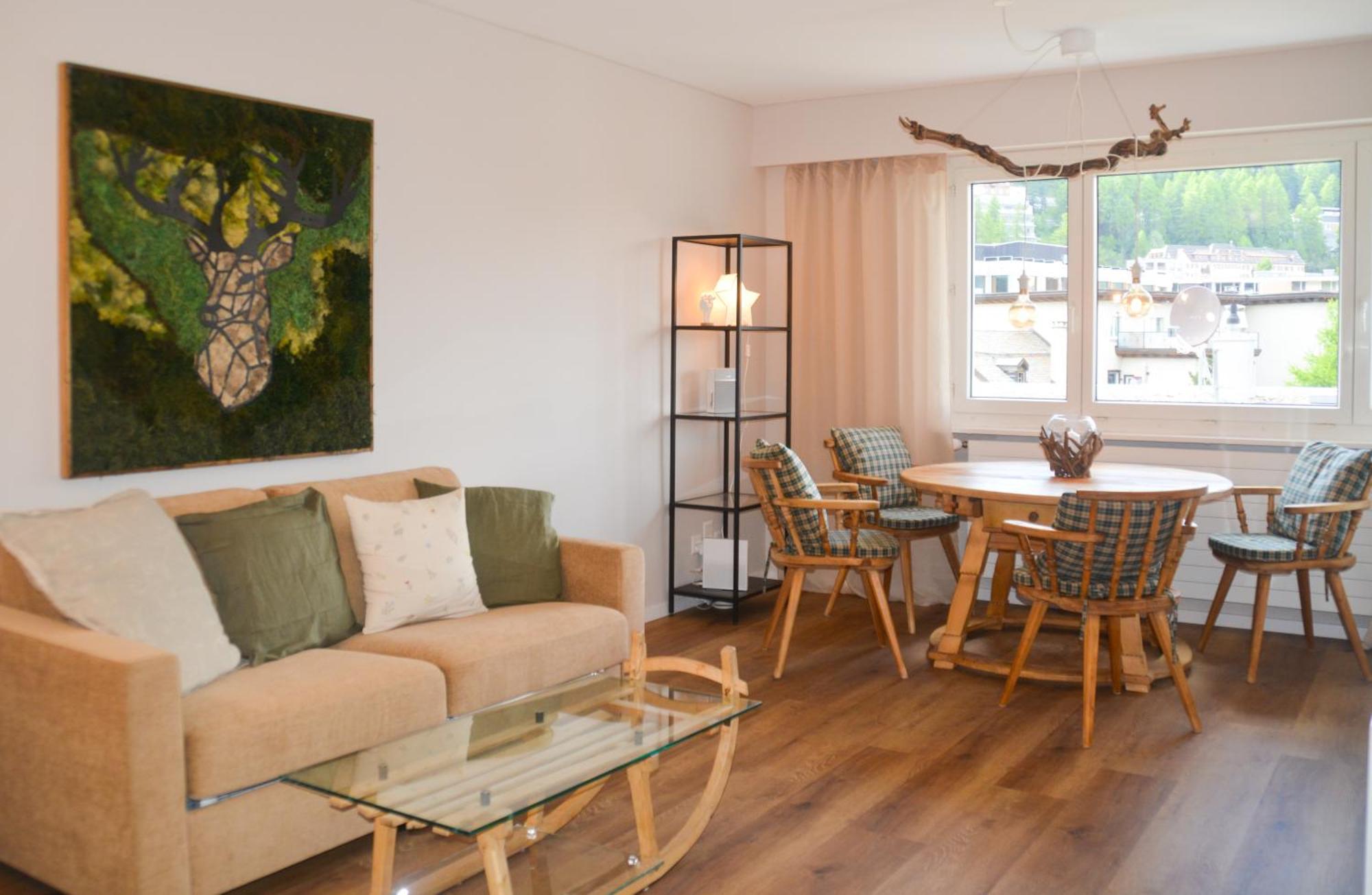 Swissme - Neu-seeblick-balkon-parkplatz-nahe Bergbahn Apartment St. Moritz